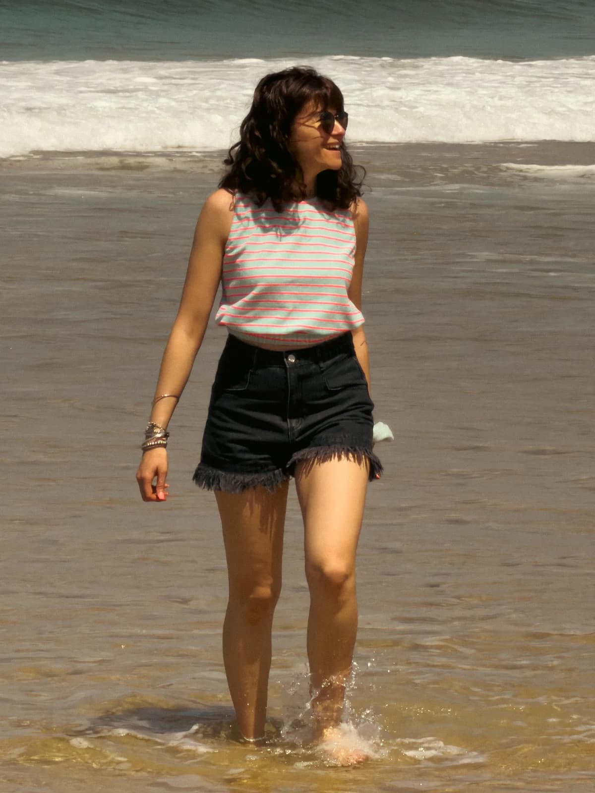 Short Denim Rock